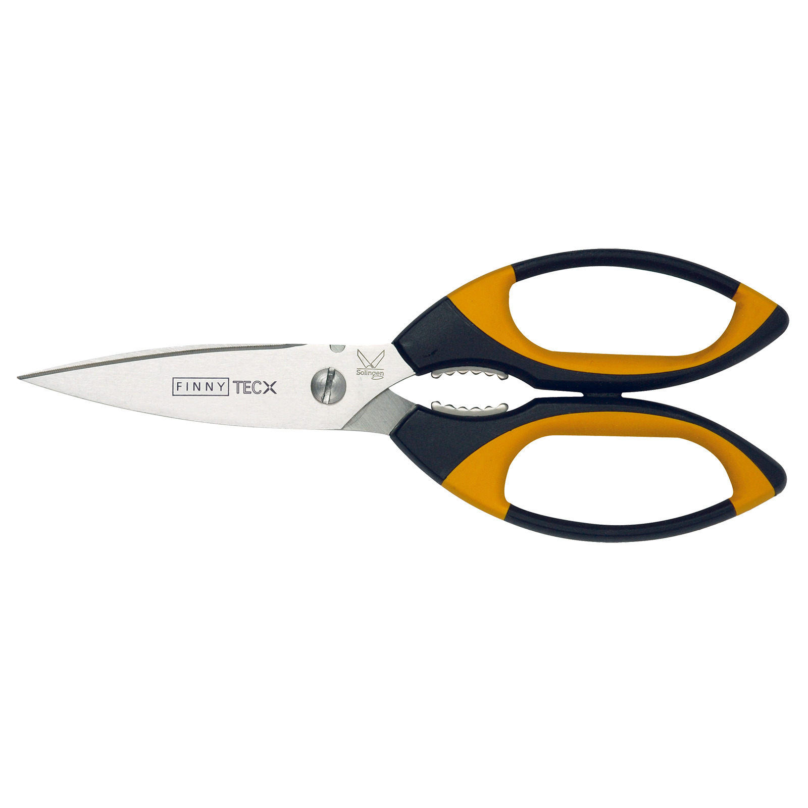 Tesoura Industrial Kretzer FINNY TEC-X 8 (20 cm) - Microsserrilhada para Compósitos e Uso com Luvas - Made in Germany
