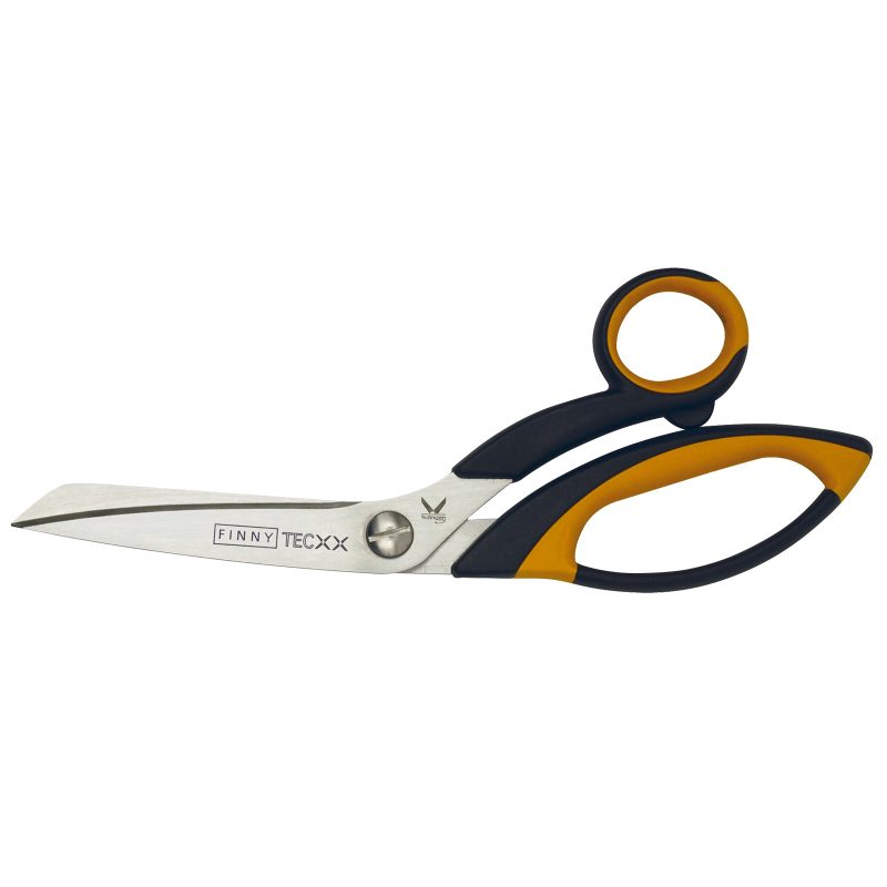 Tesoura Industrial Kretzer FINNY TEC-XX 8 (20 cm) - Microsserrilha Dupla para Kevlar e Carbono - Made in Germany