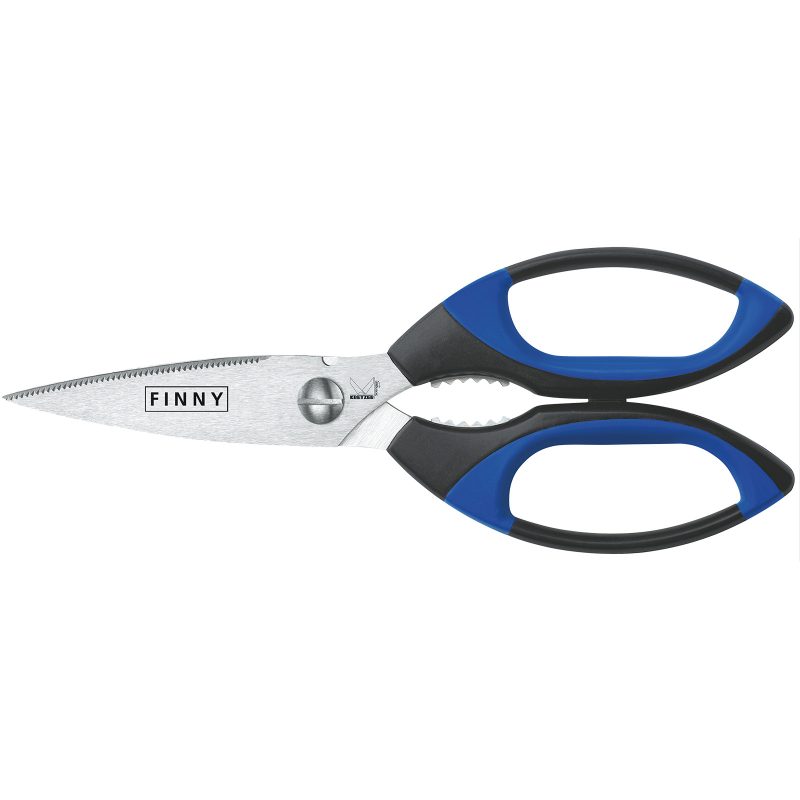 Tesoura Industrial e Multiuso Kretzer FINNY 8 (20 cm) - Entalhe para Arame e Uso com Luvas - Made in Germany