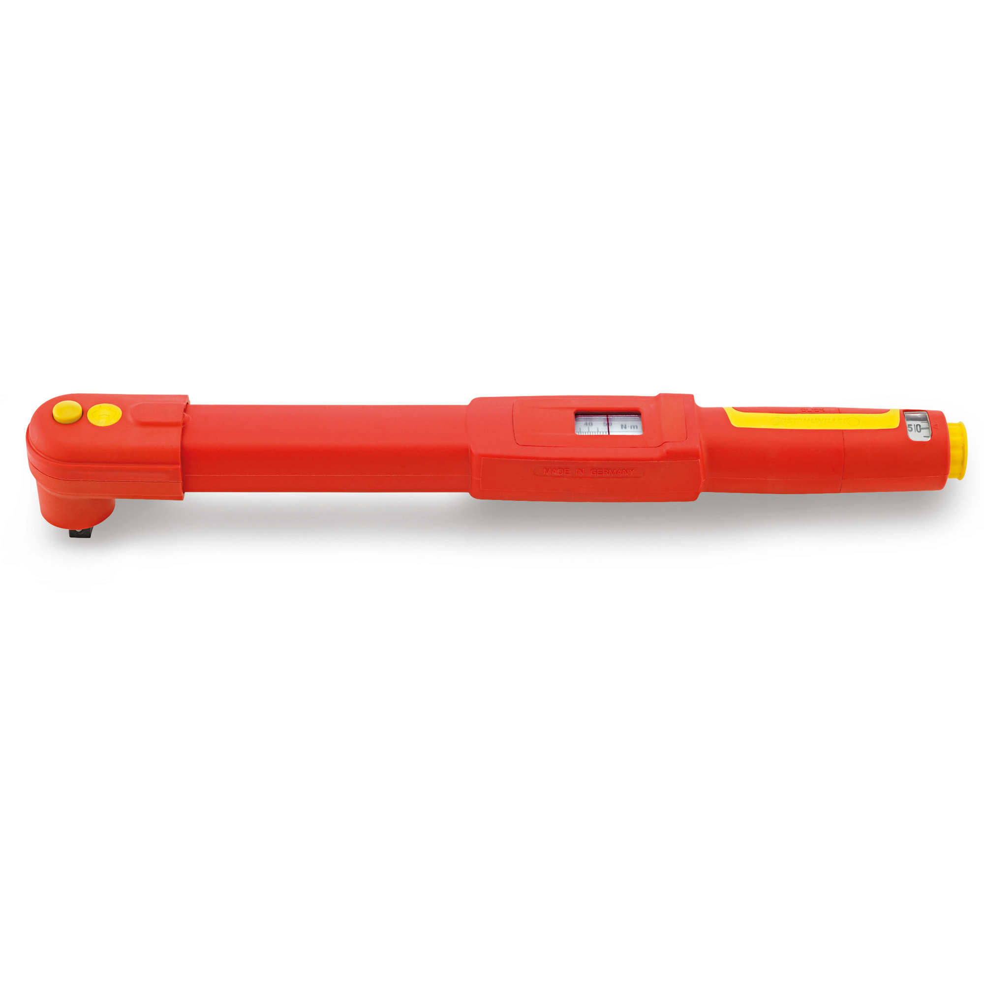 Torquímetro VDE STAHLWILLE MANOSKOP 730R/5 VDE 10-50 Nm 3/8 1000V Made in Germany 2