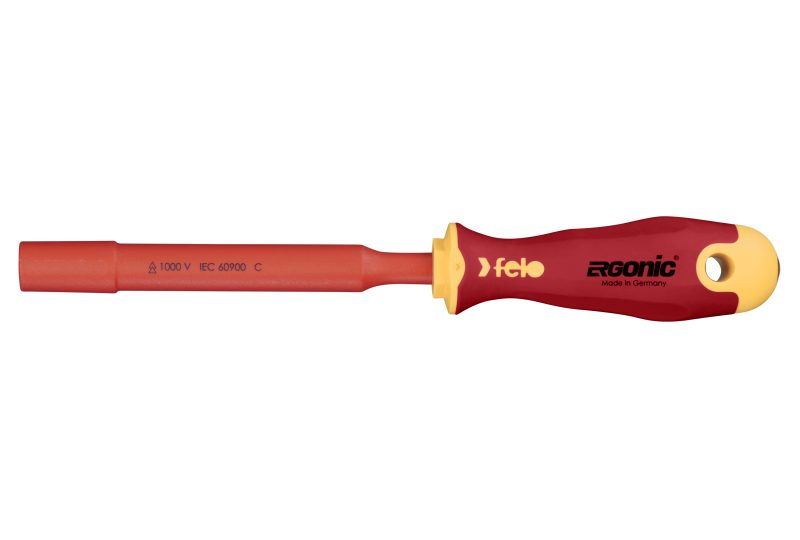 Chave Canhão Isolada FELO ERGONIC VDE M-Tec 10 mm x 125 mm