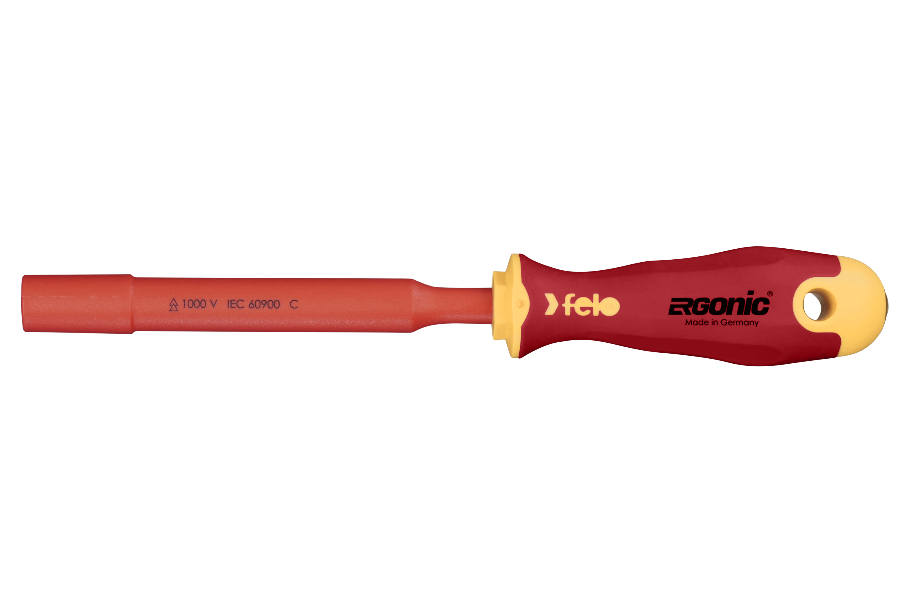 Chave Canhão Isolada FELO ERGONIC VDE M-Tec 10 mm x 125 mm