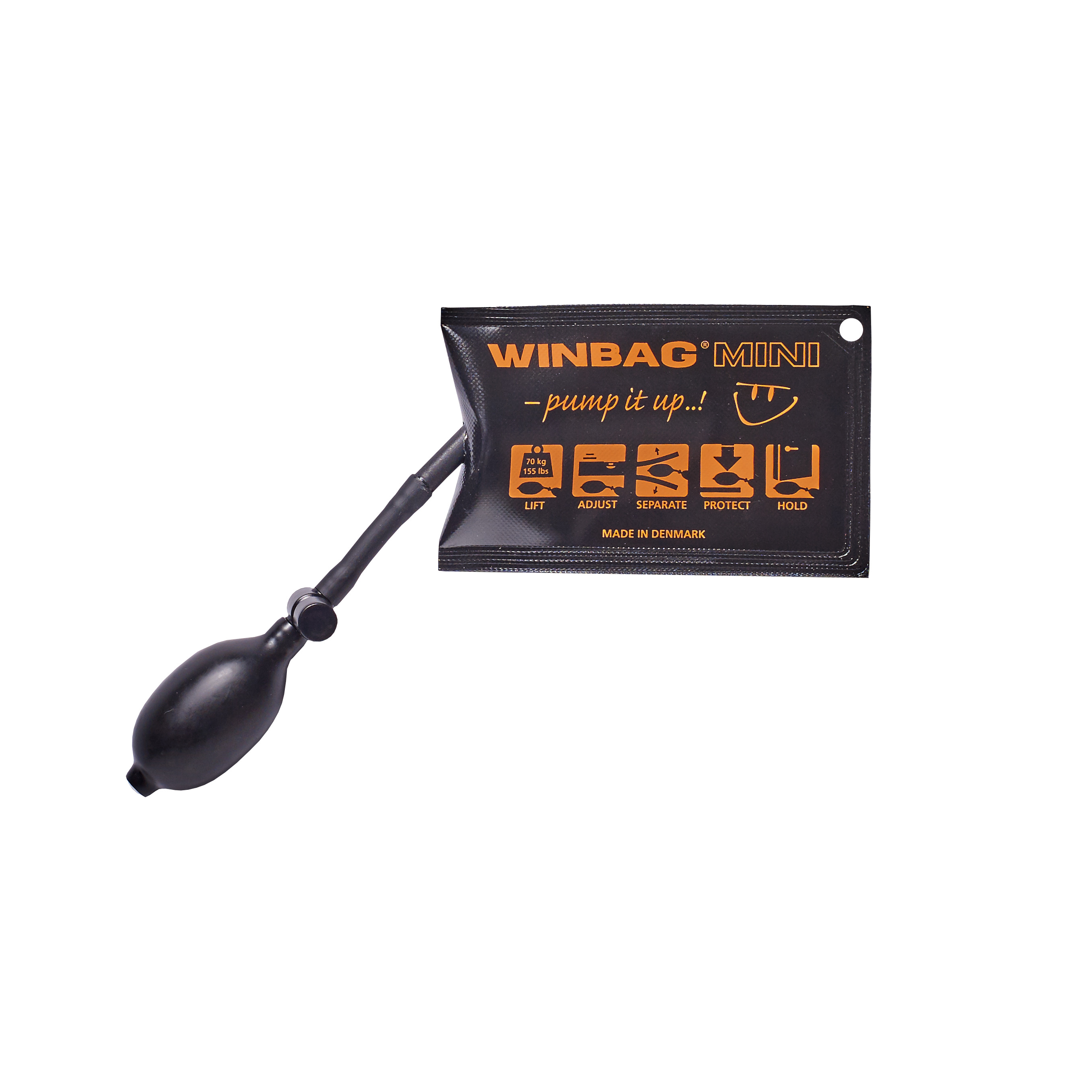 Cunha Inflável WINBAG® MINI 70 kg 10x16 cm - Made in Denmark