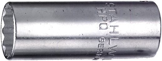 Soquete Longo Estriado STAHLWILLE 40aDL Medida 11/32" Encaixe 1/4" Made in Germany