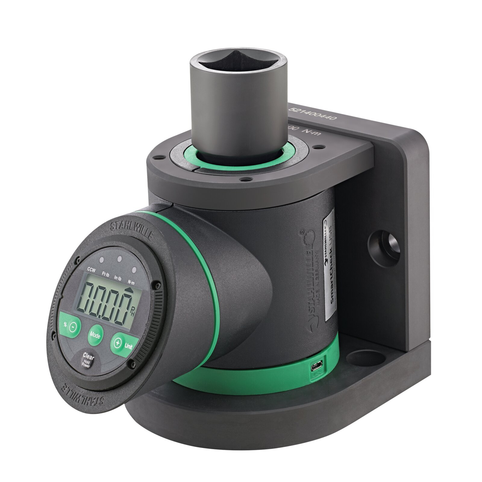 Testador Digital de Torque STAHLWILLE SmartCheck 1500 USB 150-1500 Nm Made in Germany