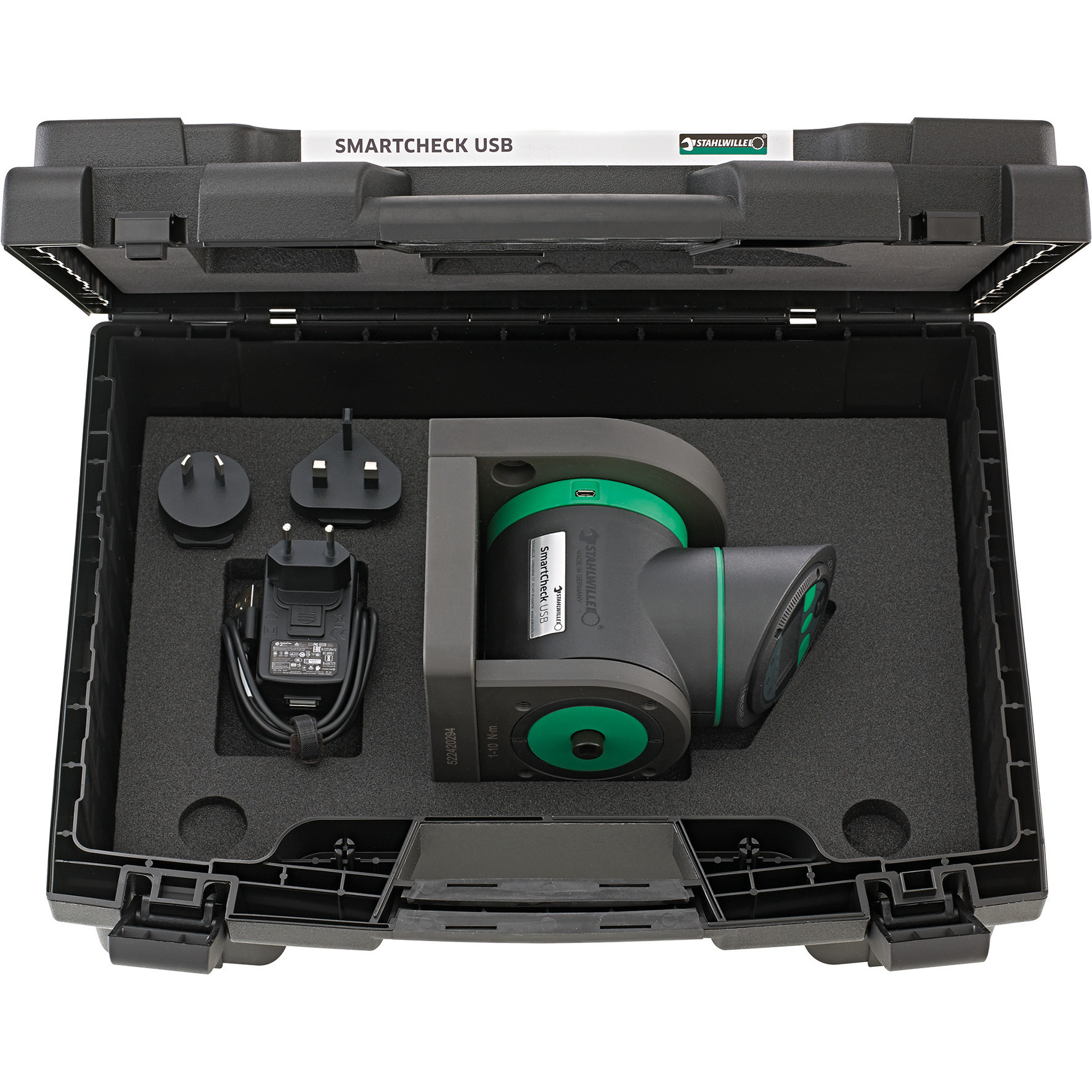 Testador Digital de Torque STAHLWILLE SmartCheck 1500 USB 150-1500 Nm Made in Germany 2