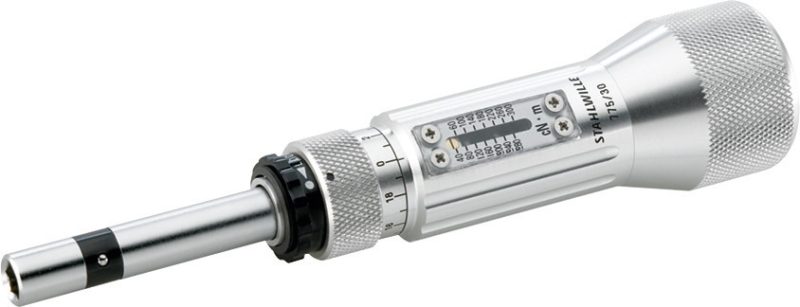Torquímetro Axial Mecânico STAHLWILLE TORSIOMAX 775/30 N 40-300 cN·m - Made in Japan