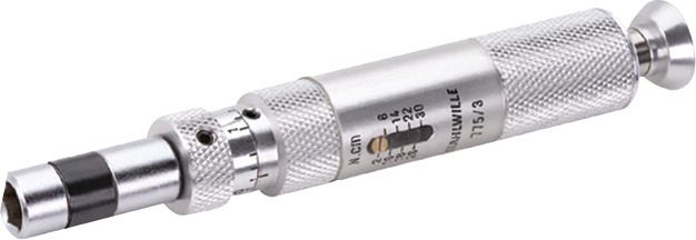Torquímetro Axial Mecânico STAHLWILLE TORSIOMAX 775/50 N 100-500 cN·m - Made in Japan