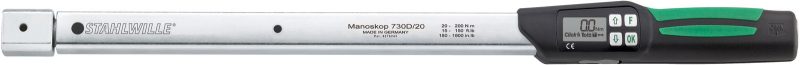 Torquímetro Eletromecânico STAHLWILLE MANOSKOP 730D/10 10-100 N·m - Made in Germany