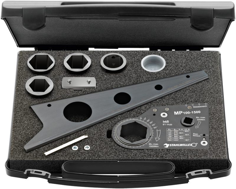 Multiplicador de Torque STAHLWILLE MULTIPOWER MP100-1500 Saída máx. 1500 N·m - Made in Switzerland