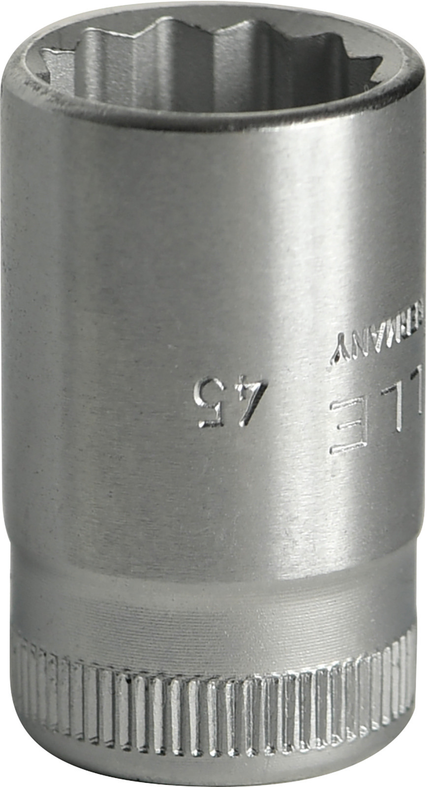 Soquete Estriado STAHLWILLE 45 13 mm, Encaixe 3/8", AS-Drive HPQ - Made in Germany